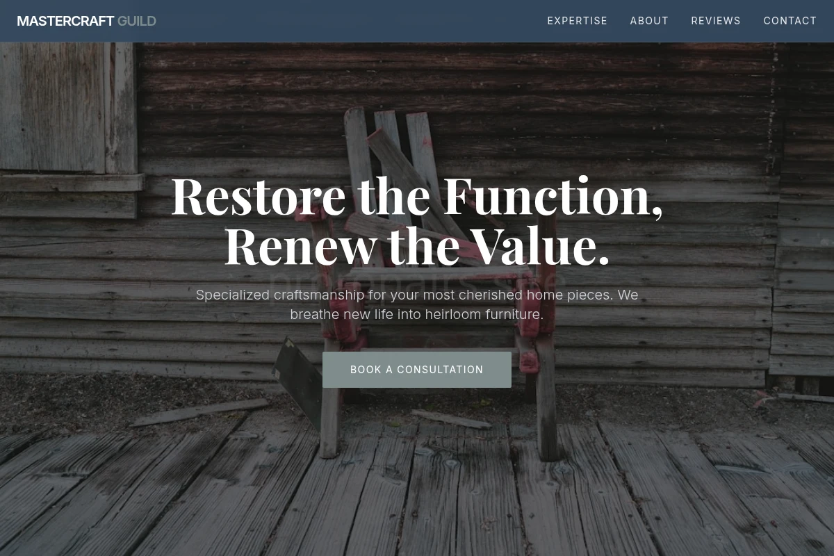 Workbench Furniture Repair