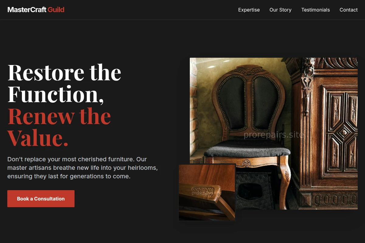 Overhaul Furniture Repair