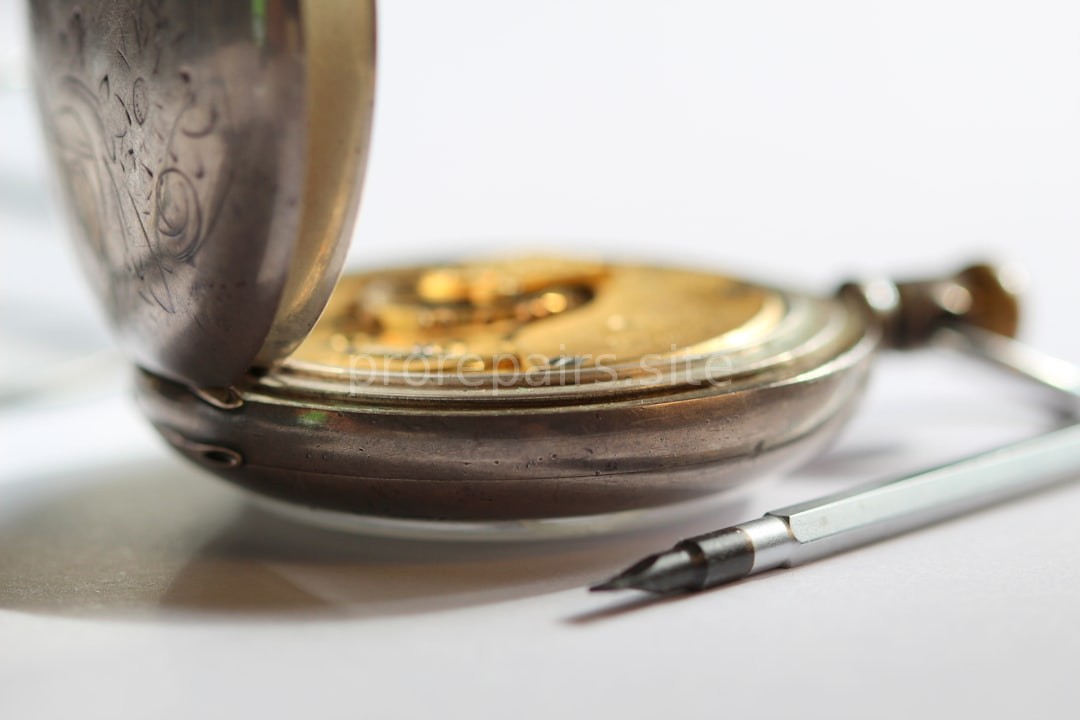 Watchmaker at work
